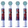 Ersatz-Zahnbürstenköpfe BRAUN Oral‑B Spiderman 4er-Pack, kompatibel mit Oral‑B-Handstücken, Modell 014052