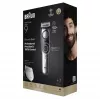 Barttrimmer BRAUN BeardTrimmer 9 80789785, 20 Längenstufen, 0,5–20 mm, Netz-/Akkubetrieb, Nass & Trocken, Grau