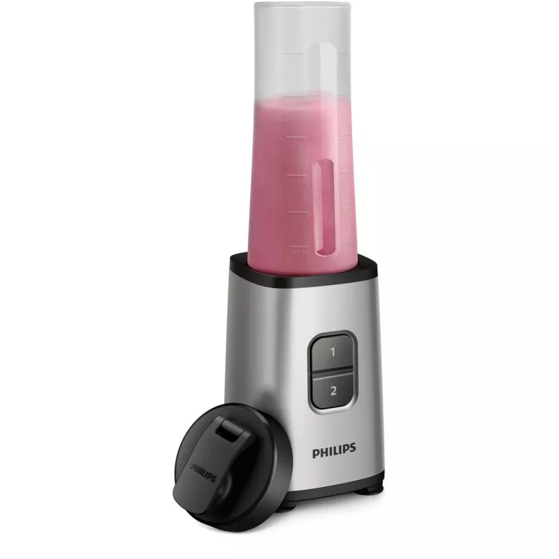 Philips Daily Collection HR2600/80 Mini-Mixer, Tischmixer, 0,7 l, Pulsfunktion, Eiscrushen, 0,85 m, 350 W