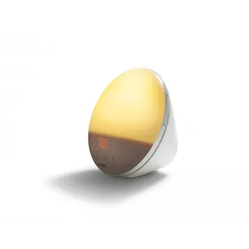 Aufwachlicht-Wecker Philips HF3519/01 SmartSleep — Sonnenaufgangssimulation, 5 Klänge, weiß, 199 × 146 × 192 mm