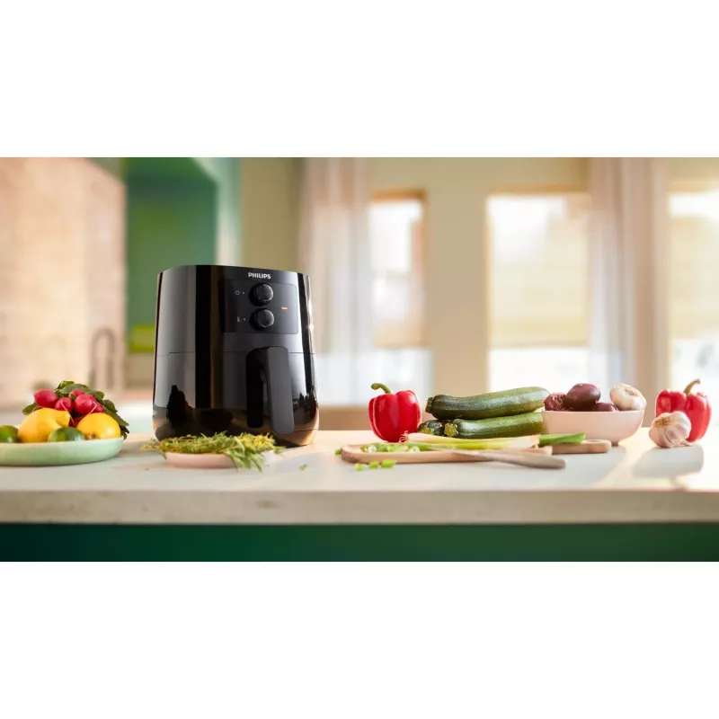 Philips 3000 series HD9200/90 Airfryer L, Heißluftfritteuse, 4,1 L, 0,8 kg, Rapid Air, 80 °C, 200 °C
