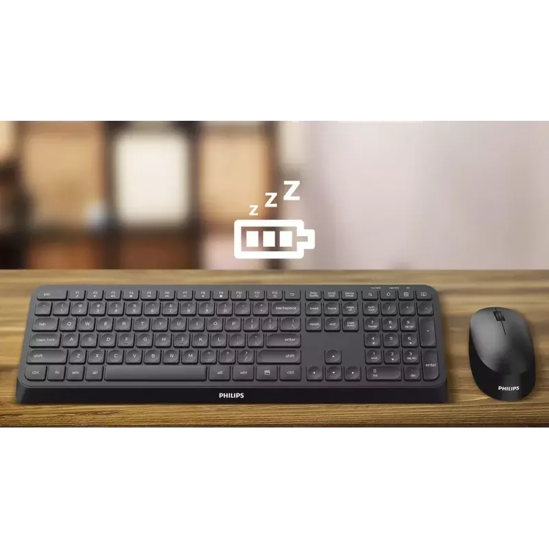 Philips SPK7507B/00 Maus Büro Rechtshändig RF Wireless Optisch 3200 DPI