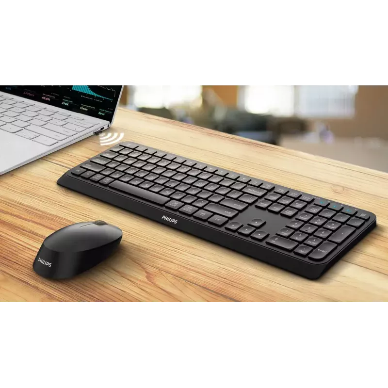 Philips SPK7507B/00 Maus Büro Rechtshändig RF Wireless Optisch 3200 DPI