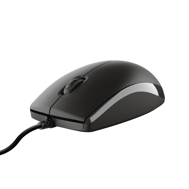 Trust Primo Tastatur Maus enthalten Universal USB AZERTY Belgisch Schwarz