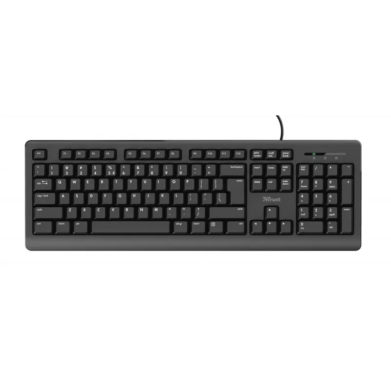 Trust Primo Tastatur Maus enthalten Büro USB QWERTY Deutsch Schwarz