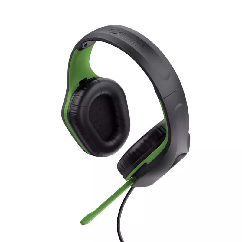 Trust GXT 415X ZIROX Headset Kabelgebunden Kopfband Gaming Schwarz, Grün