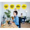 Trust Trezo Tastatur Maus enthalten Büro RF Wireless AZERTY Belgisch Schwarz