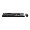 Trust TKM-360 Tastatur Maus enthalten Büro RF Wireless QWERTY US English Schwarz