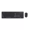 Trust Ody II Tastatur Maus enthalten Büro RF Wireless AZERTY Belgisch Schwarz