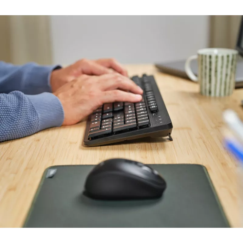 Trust Ody II Tastatur Maus enthalten Büro RF Wireless AZERTY Belgisch Schwarz