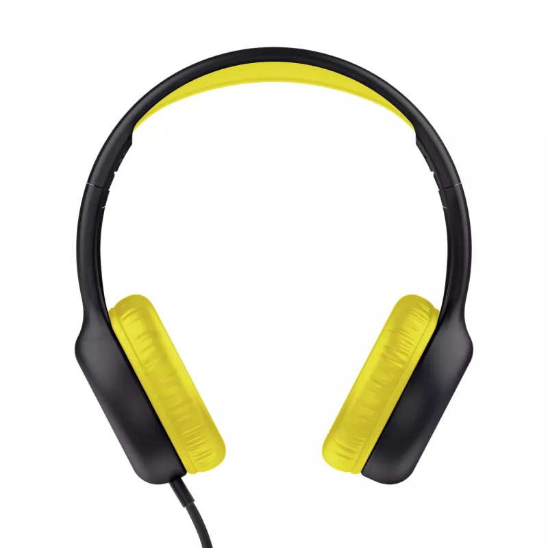 Trust Nouna Headset Kabelgebunden Kopfband Anrufe/Musik Schwarz, Gelb