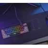 Trust GXT 867 Acira Tastatur Gaming USB AZERTY Belgisch Schwarz, Grau