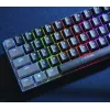 Trust GXT 867 Acira Tastatur Gaming USB AZERTY Belgisch Schwarz, Grau