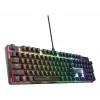 Trust GXT 871 Zora Tastatur Gaming USB AZERTY Belgisch Schwarz