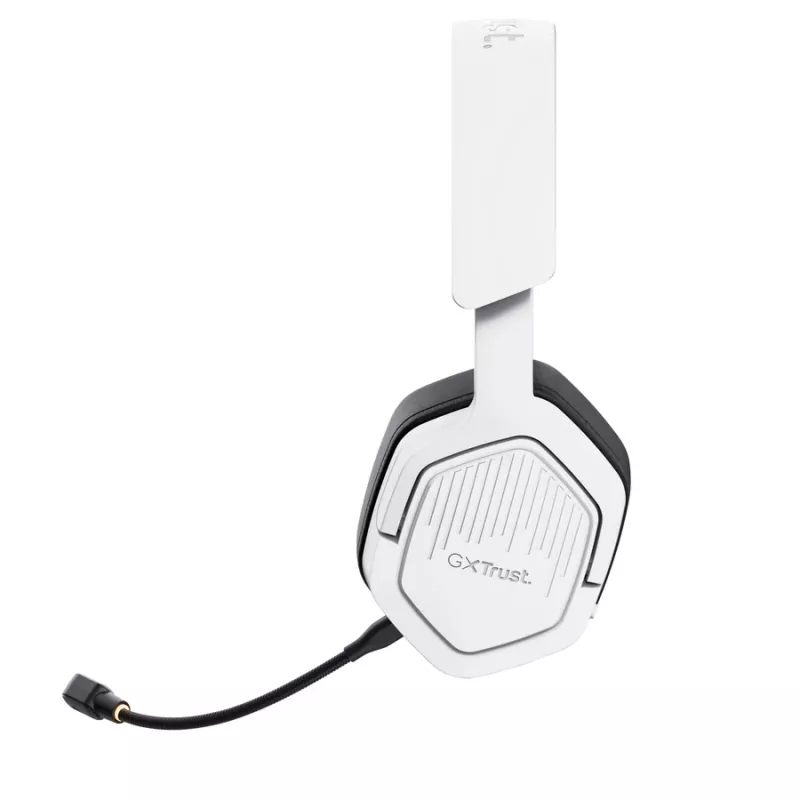 Trust GXT 493PS Carus Headset kabelgebunden & kabellos Kopfband Gaming Bluetooth Weiß