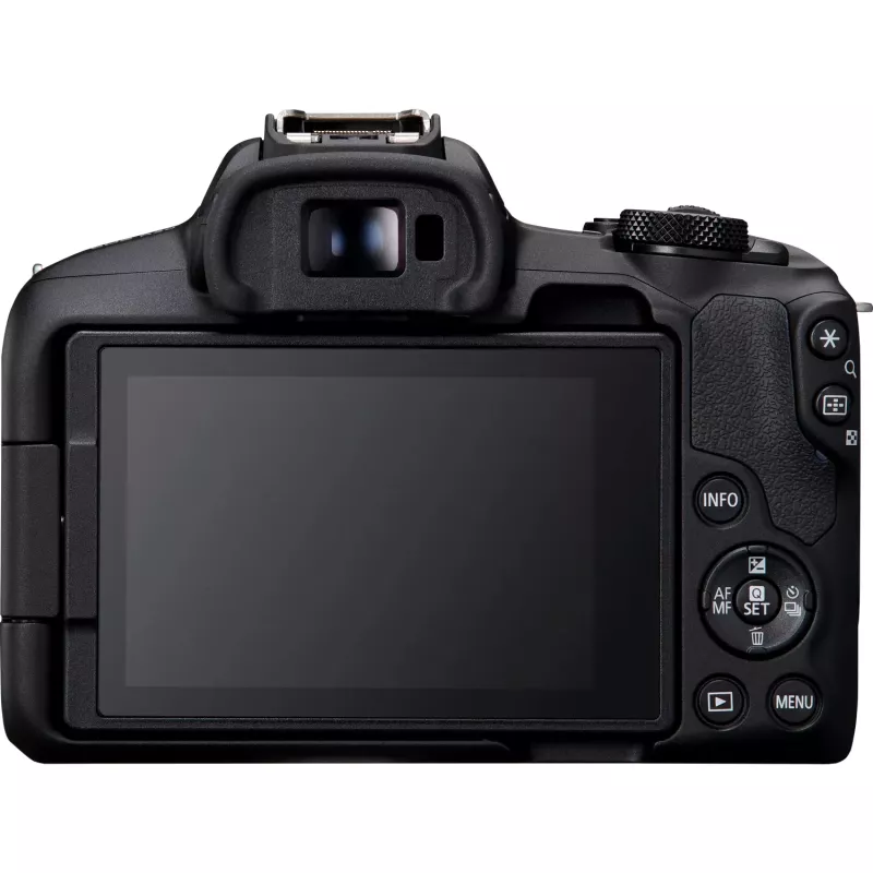 Canon EOS R50 Systemkamera-Kit mit RF-S 18-45mm und RF 75-300mm Objektiven
