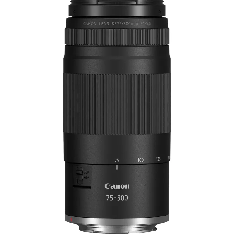 Canon EOS R50 Systemkamera-Kit mit RF-S 18-45mm und RF 75-300mm Objektiven