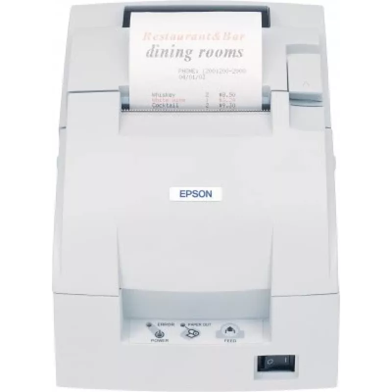 Epson TM-U220B (007A0): USB, PS, ECW, Nadeldrucker, POS-Drucker, 4,7 lps, 1,2 x 3,1 mm, 17,8 cpi, 60 - 85 µm