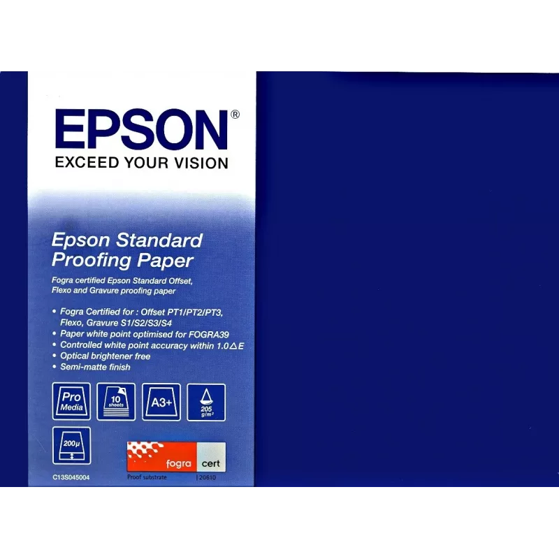Epson Standard Proofing Paper 240, 24 inch x 30,5 m, 30.5 m, 61 cm, halbmatt, 205 g/m²
