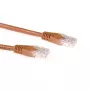 ACT braunes 7-Meter U/UTP CAT6A Patchkabel mit RJ45-Steckern