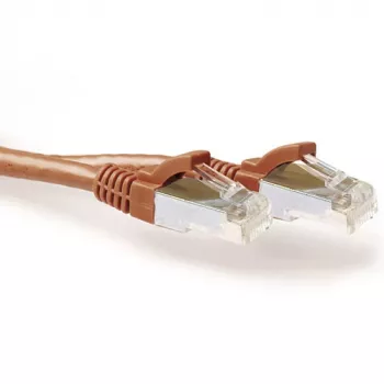 ACT Braun 30,00 Meter SFTP CAT6A Patchkabel snagless mit RJ45-Steckern