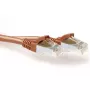 ACT Brown 1,50 Meter SFTP CAT6A Patchkabel snagless mit RJ45-Steckern