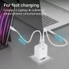 ACT USB-C-Ladegerät 65W 2-Port mit Power Delivery PPS und GaNFast