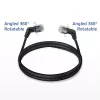 Netzwerkkabel ACT DD1907 Cat6 U/FTP (STP) 7 m, RJ-45 auf RJ-45, Goldkontakte, schwarz