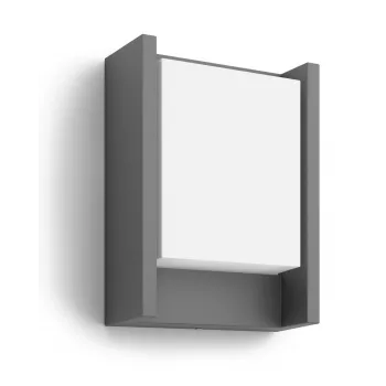 Außenwandleuchte Philips myGarden Arbour 6 W LED, Aluminium, schwarz, 220–240 V, 75 × 166 × 166 mm