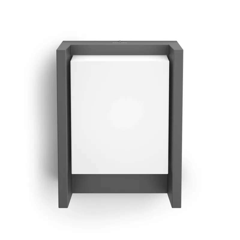 Außenwandleuchte Philips myGarden Arbour 6 W LED, Aluminium, schwarz, 220–240 V, 75 × 166 × 166 mm