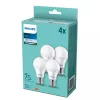 Philips LED-Lampe E27 4er-Pack, 75 W Entsprechung, 4000 K