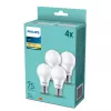 Philips LED-Lampe E27 4er-Pack, 10 W (75 W Entsprechung), 2700 K