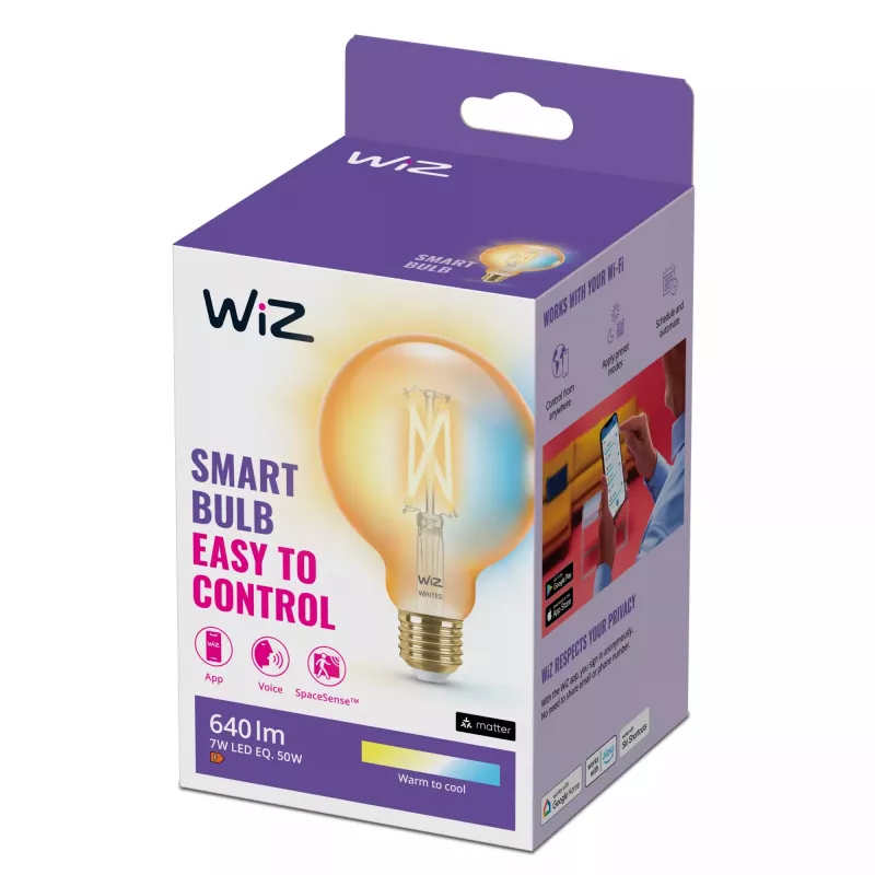 Intelligente Glühbirne WiZ 929002418101 Wi-Fi 6,7 W E27 220-240 V