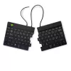 R-Go Tools Ergonomische Tastatur R-Go Split Break v2 mit Break-Software, ergonomische geteilte Tastatur, QWERTY (NORDIC), kabelgebunden, schwarz