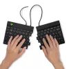 R-Go Tools Ergonomische Tastatur R-Go Split Break v2 mit Break-Software, ergonomische geteilte Tastatur, QWERTY (NORDIC), kabelgebunden, schwarz