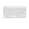 R-Go Tools Ergonomische Tastatur R-Go Compact Break, kompakte Tastatur mit Pausensoftware, QWERTY (NORDIC), Bluetooth, weiß