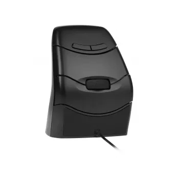 BakkerElkhuizen DXT 3 Maus, beidhändig, optisch, USB Type-C, 2400 DPI, Schwarz