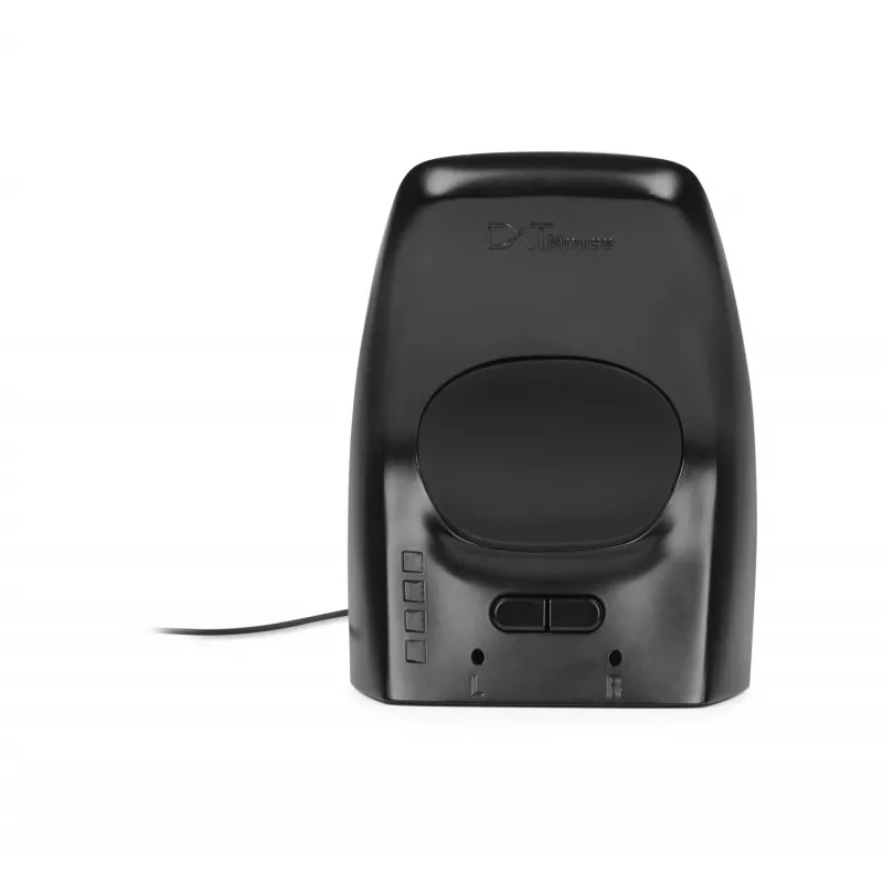 BakkerElkhuizen DXT 3 Maus, beidhändig, optisch, USB Type-C, 2400 DPI, Schwarz