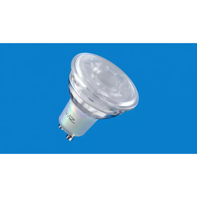 Smarte Lampe WiZ Spot 50 W PAR16 GU10 Weiß 3 Stück