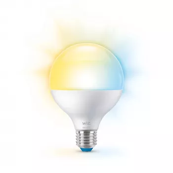 WiZ Globe 75W G95 E27, Smart Bulb, Wi-Fi/Bluetooth, Weiß, Wi-Fi 4 (802.11n), 802.11b, 802.11g, LED, E27