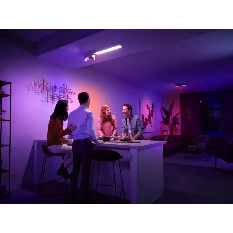 Philips Hue White and Colour Ambience Centris 3-Spot Deckenleuchte