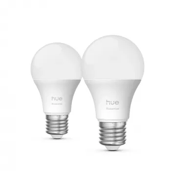 Philips Hue White and colour ambience Essential A60 – E27 smart bulb – 806 lm – 8W – 2-Pack