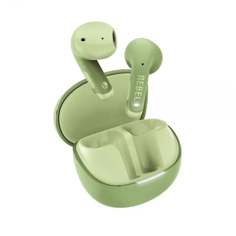 Hama Twins Core 2 Headset True Wireless Stereo (TWS) In-Ear-Kopfhörer Anrufe/Musik USB Type-C Bluetooth Grün