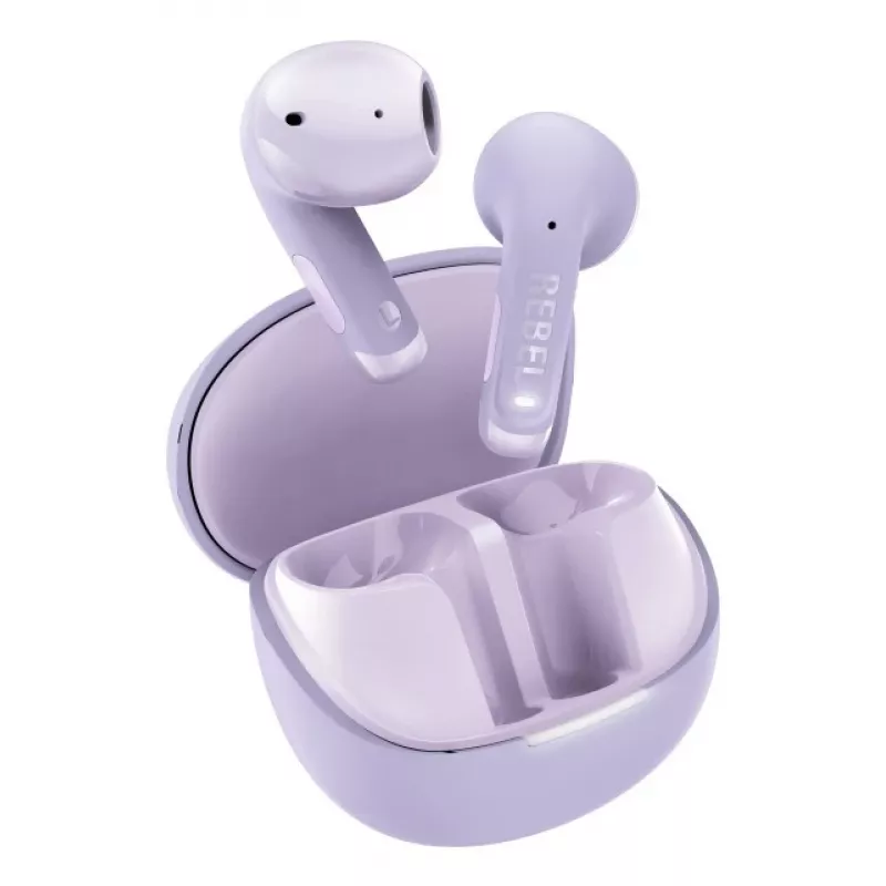 Hama Twins Core 2 Headset True Wireless Stereo (TWS) In-Ear-Kopfhörer Anrufe/Musik USB Type-C Bluetooth Flieder
