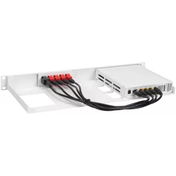 Montagekit Rackmount.IT RM-FB-T4 1U Weiß 48,3 cm