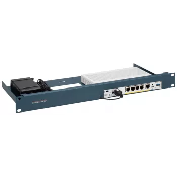 Montagehalterung Rackmount.IT RM-CI-T21 1U Blau 483mm 216mm 44mm