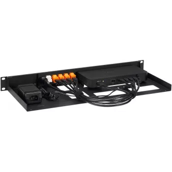 1U Rackmount Kit für SonicWall TZ80 von rackmount it RM-SW-T14 — 1U Montageset für SonicWall TZ80 Appliance