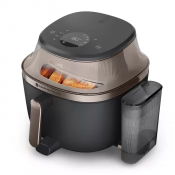 Philips 5000 series NA547/07 Fritteuse Einzel 7,2 L Standgerät 2000 W Heißluftfritteuse Schwarz, Gold