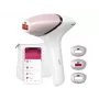 IPL-Haarentfernungsgerät Philips Lumea 9000 Series BRI955/01 — SenseIQ, Akku, Gold/Weiß, ganzes Bein 8,5 Min.