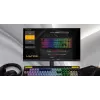 HATOR Icefall Tastatur Gaming USB QWERTY US-Englisch Weiß Full-Size RGB LED